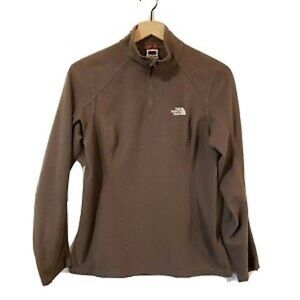 FREE SHIPPING: Brown North Face Quarter Zip 🤎